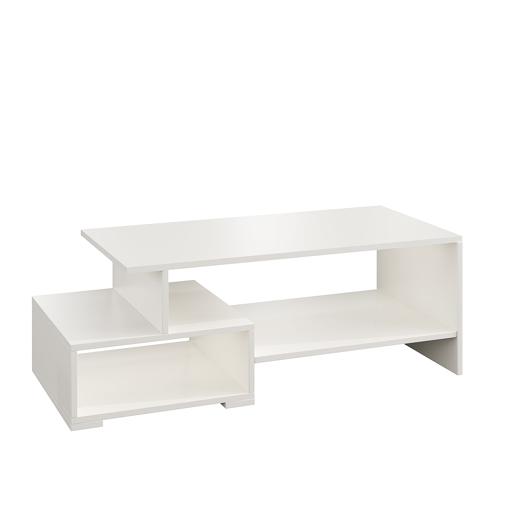Allium Modern Coffee Table with Storage, Centre Table, Teapoy for Living Room