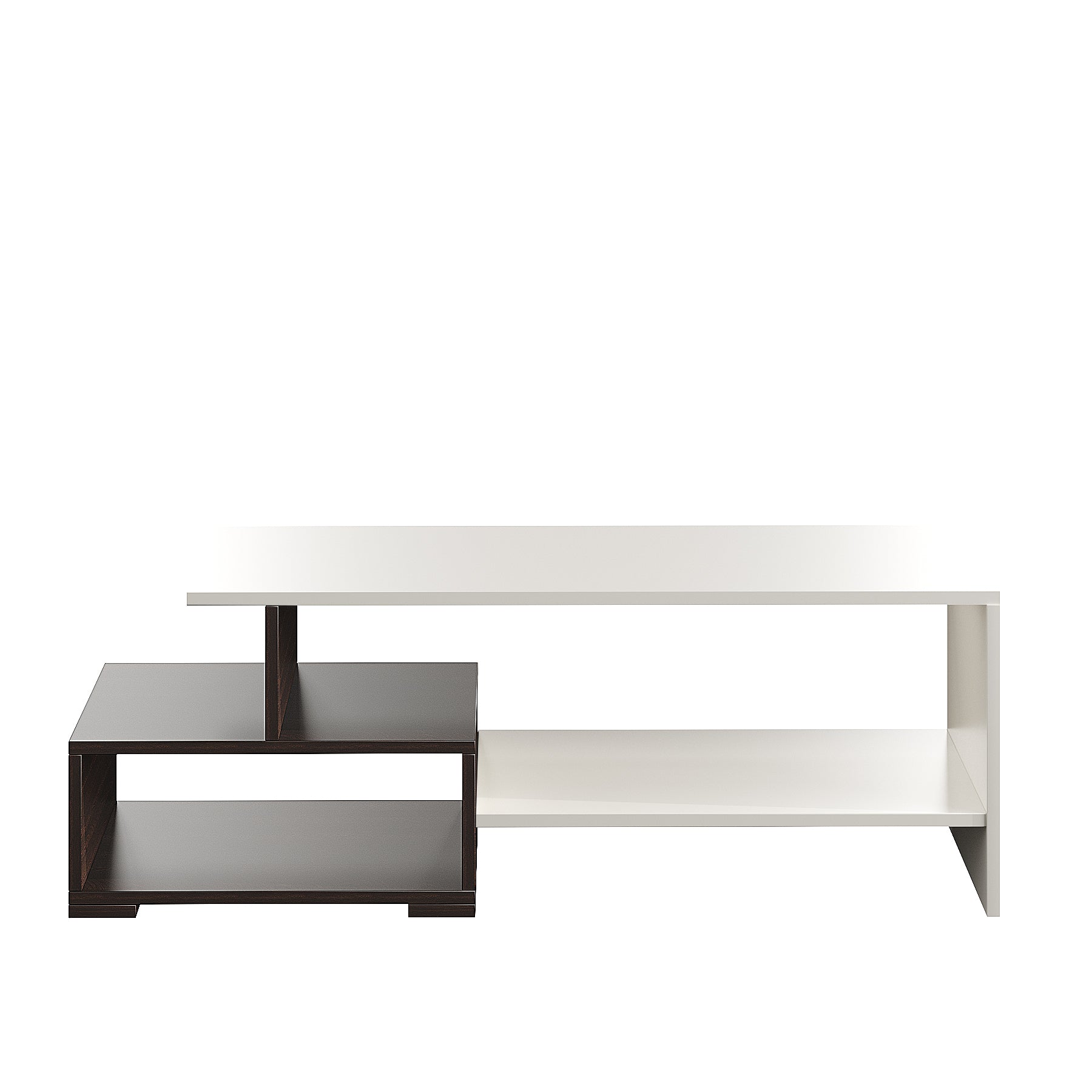 Allium Modern Coffee Table with Storage, Centre Table, Teapoy for Living Room