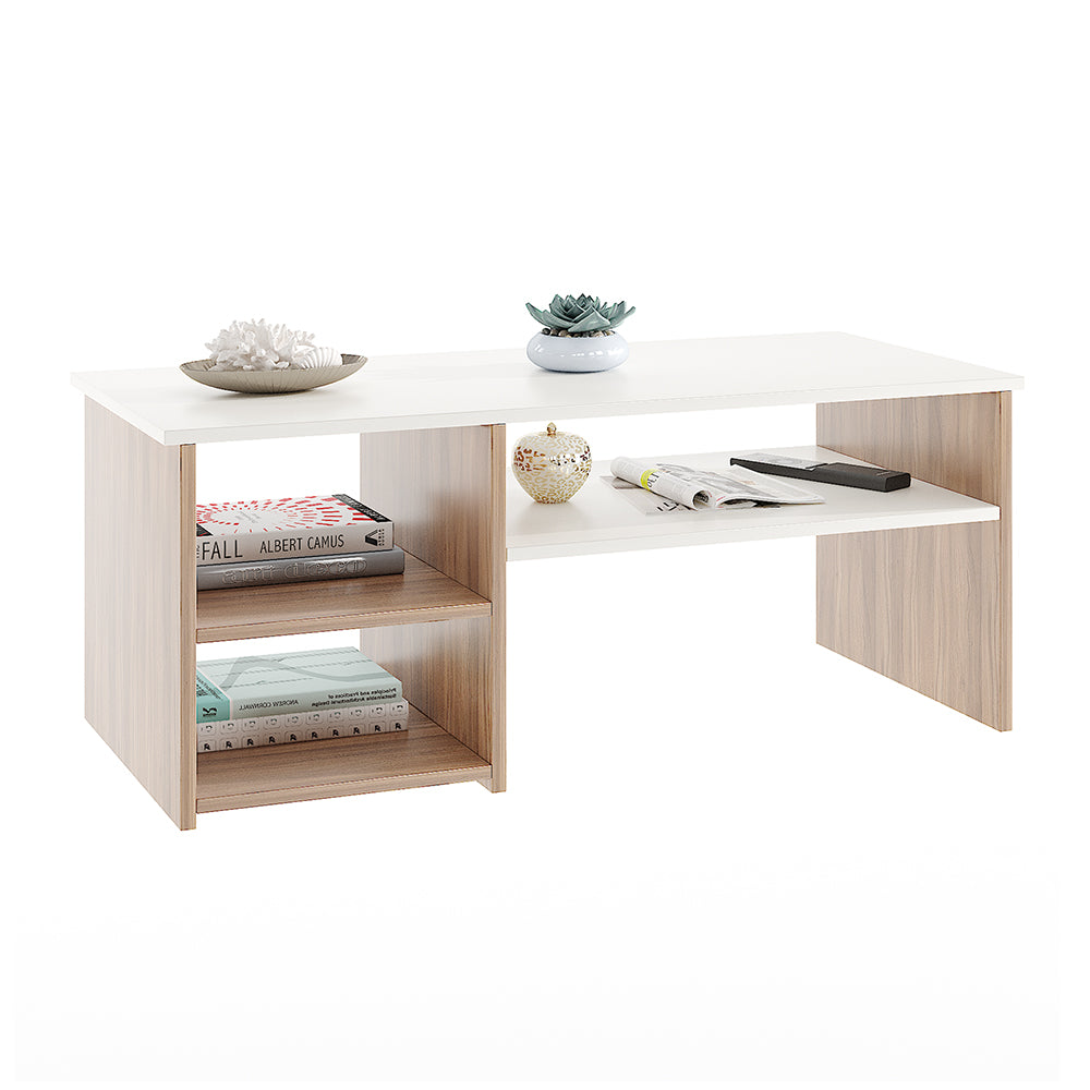 Tealip Coffee Table with Storage, Centre Table, Teapoy for Living Room