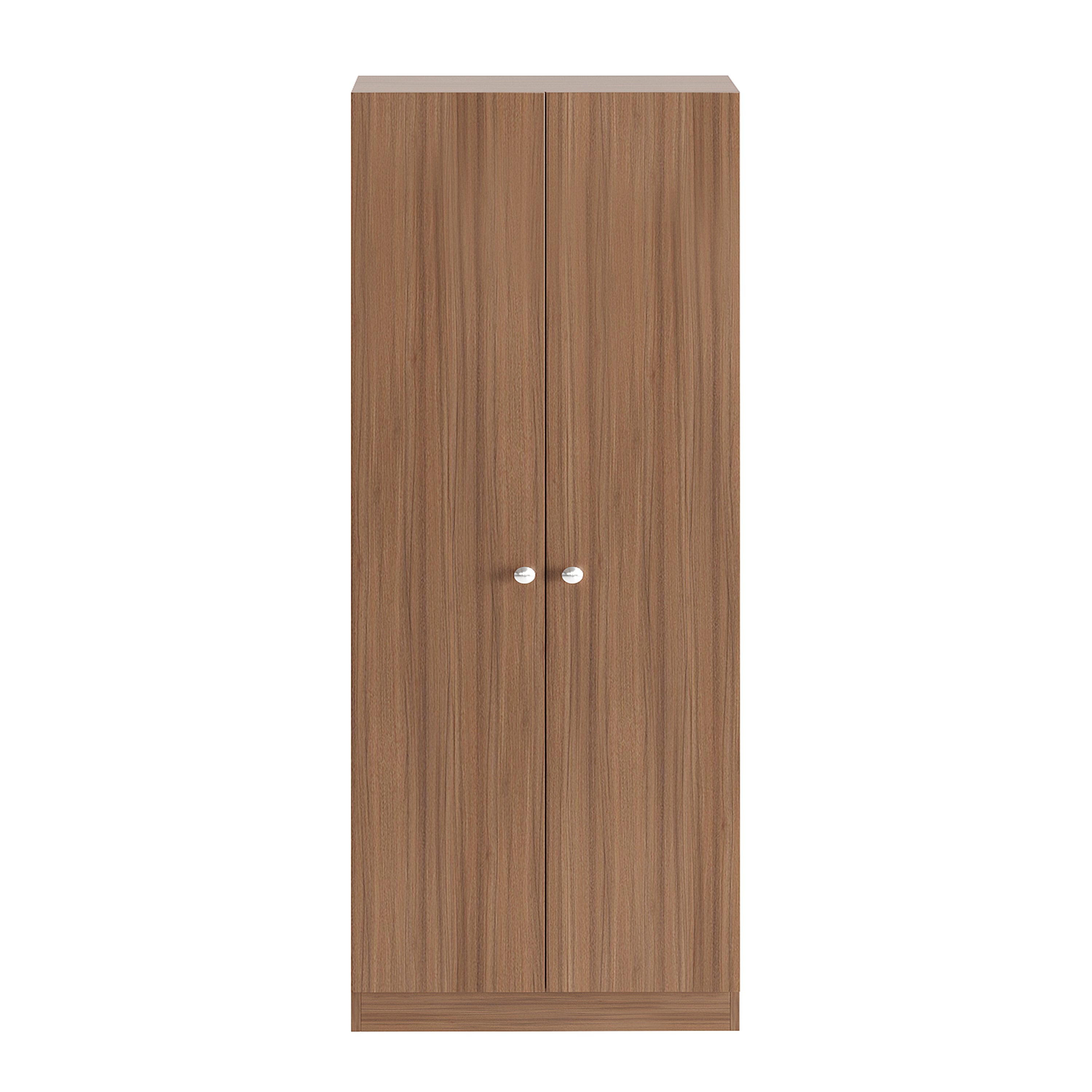 Fanciable 2 Door Wardrobe Almirah with Door for Clothes, Cabinet Closet Organizer, Cupboard for Bedroom Living Room