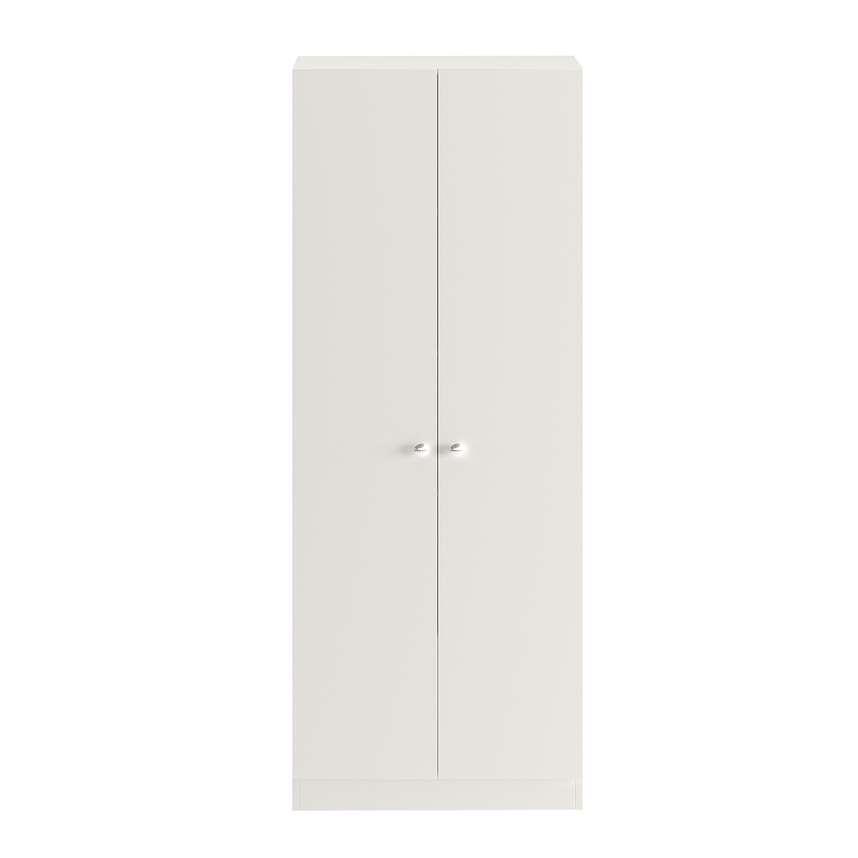 Fanciable 2 Door Wardrobe Almirah with Door for Clothes, Cabinet Closet Organizer, Cupboard for Bedroom Living Room