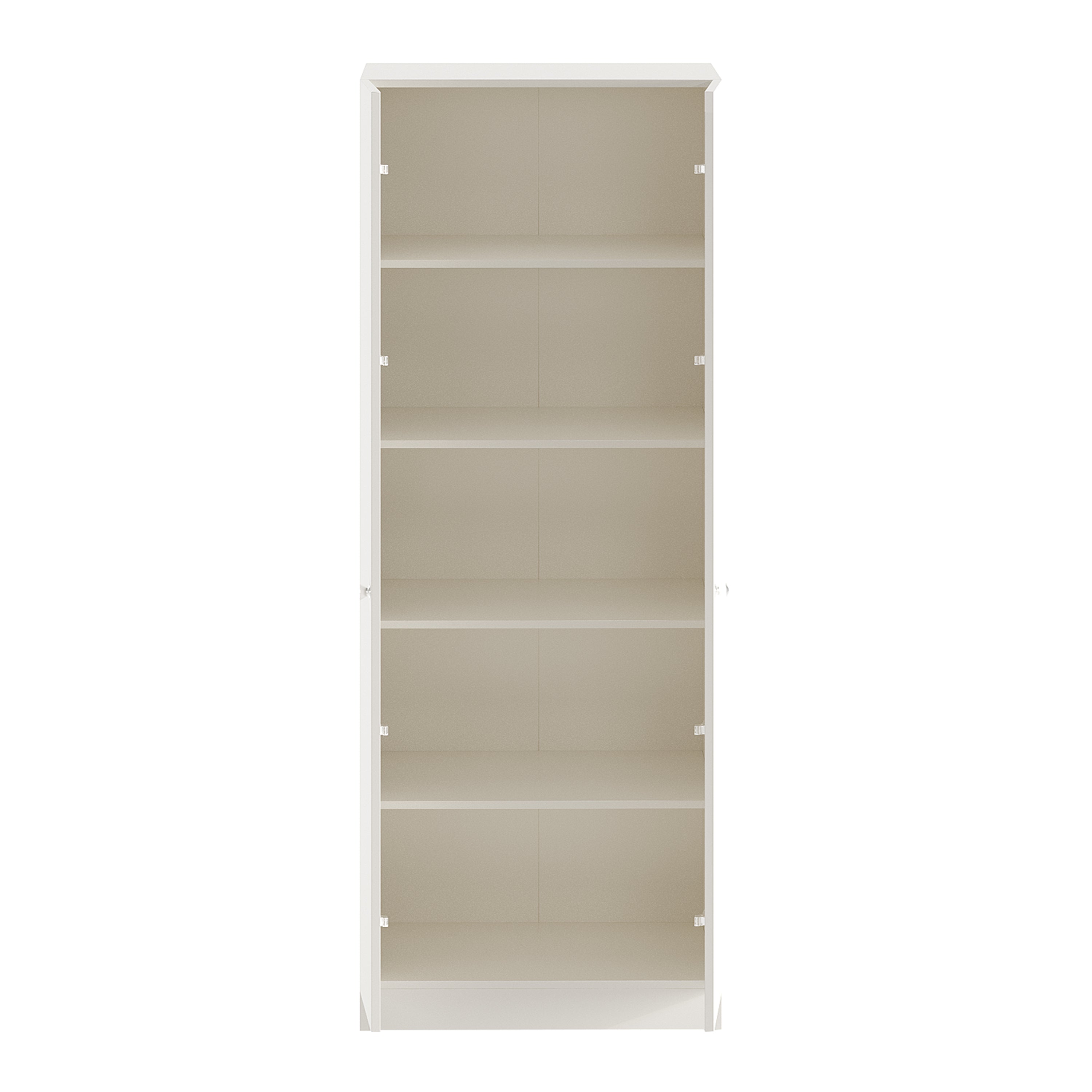 Fanciable 2 Door Wardrobe Almirah with Door for Clothes, Cabinet Closet Organizer, Cupboard for Bedroom Living Room
