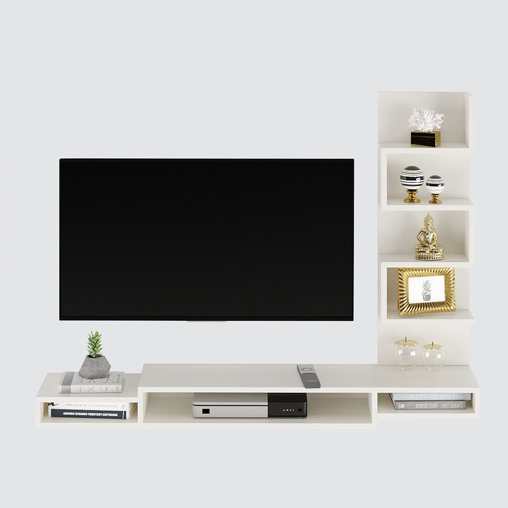 Plesis Tv Entertainment Unit, Cabinet, Showcase, Stand for 43 inch